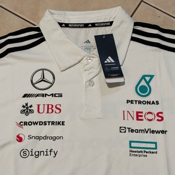 Formula 1 Jersey Mercedes Benz AMG , Unisex - Picture 2 of 16